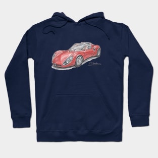 Alfa Romeo Tipo 33 Stradale Hoodie